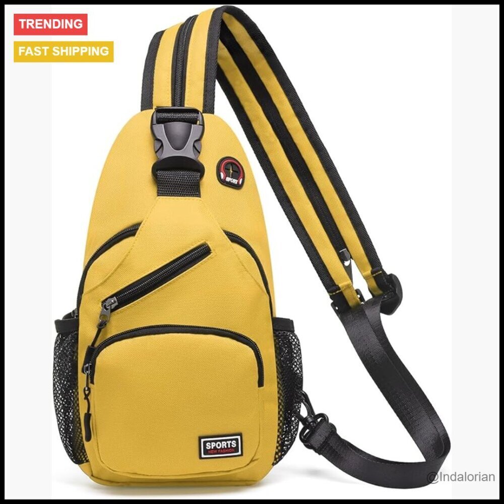 Convertible Sling Backpack Daypack Casual Travel Bag Water Resistant